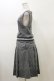 画像3: Jane Marple / Logo lace yoke dormitory dress  ミックスグレー H-26-02-13-060-JM-OP-KB-ZH (3)