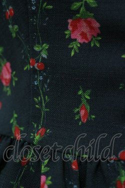 画像4: MILK / ローズガーランドドレス  ブラックフラワー H-26-02-13-061-ML-OP-KB-ZH