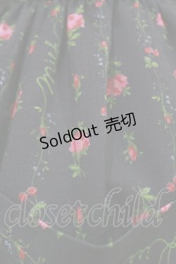 画像5: MILK / ローズガーランドドレス  ブラックフラワー H-26-02-13-061-ML-OP-KB-ZH