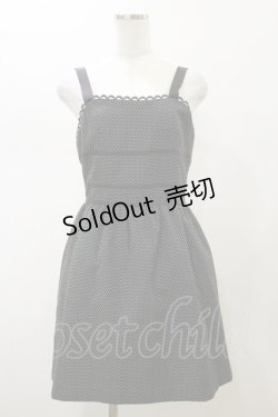 画像1: MILK / ドットワンピース  ブラック H-26-02-13-062-ML-OP-KB-ZH