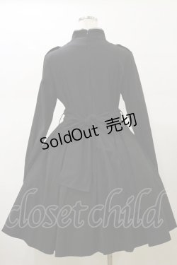 画像2: Sheglit / "Morstan"ナポレオンワンピース  ブラック H-26-02-13-064-EL-OP-KB-ZH