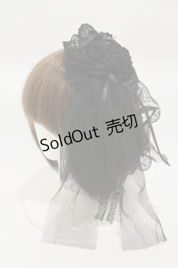 画像1: MorunxMuunaStoik / コサージュクリップ  ブラック H-26-02-13-009-EL-ZA-KB-ZH