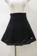 An MILLE / タックミニスカート  ブラック H-26-02-13-069-EL-SK-KB-ZH