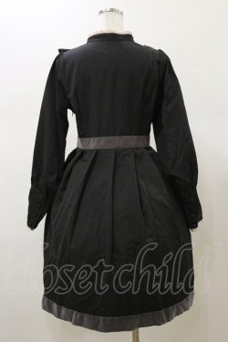 画像2: Fi.n.t / ベロアリボン使いヴィクトリアワンピース  ブラック H-26-02-13-076-CA-OP-KB-ZH