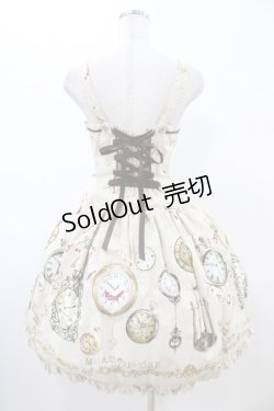 画像2: metamorphose / Time lag worldローウエストジャンパースカート Free サンドベージュ H-26-02-13-1032-ME-OP-NS-ZH