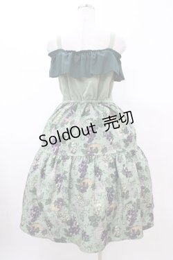 画像2: axes femme POETIQUE / ヴァンダンジュ2wayワンピース M グリーン H-26-02-13-1035-AX-OP-NS-ZH