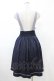 画像2: axes femme / ベルト風サス付スカート M ネイビー H-26-02-13-1037-AX-SK-NS-ZH (2)