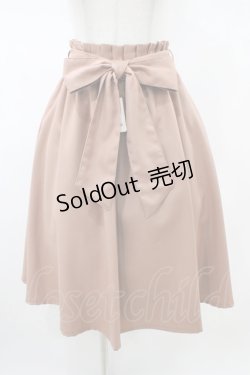 画像1: F&A / ウエストリボンスカート Free PINK H-26-02-13-1038-LO-SK-NS-ZH