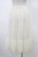 画像2: axes femme / 選べる着丈レースペチスカート M 生成り H-26-02-13-1041-AX-SK-NS-ZH (2)