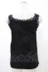 画像2: axes femme / 3WAY総レースタンクトップ M ブラック H-26-02-13-1042-AX-TO-NS-ZH (2)
