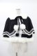 画像1: Angelic Pretty / ファー衿とりはずしケープ Free ブラック H-26-02-13-1044-AP-JA-NS-ZH (1)