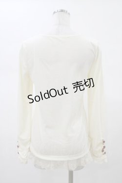 画像2: axes femme / プチローズプルオーバー M 生成り H-26-02-13-1047-AX-TO-NS-ZH