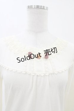 画像3: axes femme / プチローズプルオーバー M 生成り H-26-02-13-1047-AX-TO-NS-ZH