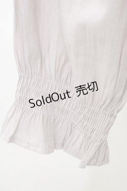 画像4: axes femme POETIQUE / 時計刺繍ブラウス M グレー H-26-02-13-1051-AX-BL-NS-ZH