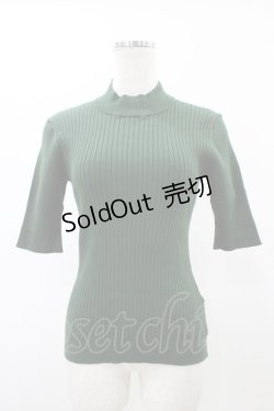 画像1: F&A / バックリボンニット Free GREEN H-26-02-13-1057-LO-TO-NS-ZH