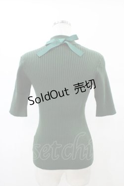 画像2: F&A / バックリボンニット Free GREEN H-26-02-13-1057-LO-TO-NS-ZH