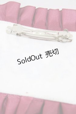 画像3: ALICE and the PIRATES / アリスのロゼッタリボンバレッタ  ピンク H-26-02-13-1009-PA-AC-NS-ZH