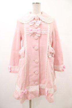 画像1: BABY,THE STARS SHINE BRIGHT / リボンメヌエットコート Free ピンク H-26-02-13-1014-BA-CO-NS-ZH