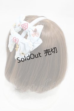 画像7: ALICE and the PIRATES / アリスのワンダーカーチェイス柄ジャンパースカートI Free サックス H-26-02-13-1016-PA-OP-NS-ZH