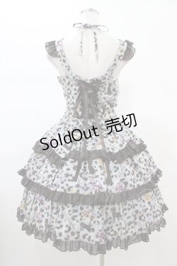 画像2: metamorphose / ジュエルレオパードローウエストジャンパスカート Free  H-26-02-13-1019-ME-OP-NS-ZH