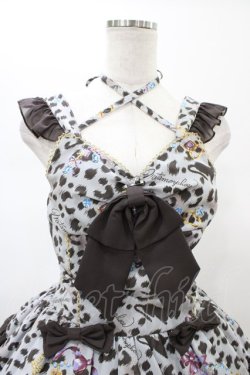 画像4: metamorphose / ジュエルレオパードローウエストジャンパスカート Free  H-26-02-13-1019-ME-OP-NS-ZH