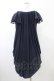 画像2: axes femme / バルーンワンピース M ネイビー H-26-02-13-1024-AX-OP-NS-ZH (2)