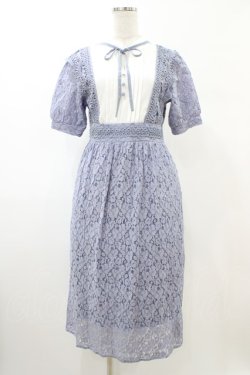 画像1: melume / makiコラボ/レースワンピース L ピンク H-26-02-13-1025-0-TO-NS-ZH