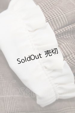 画像4: Ank Rouge / エプロンチェックワンピース M ブラウン H-26-02-13-1026-CA-OP-NS-ZH