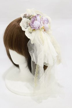 画像1: MorunxMuunaStoik / コサージュクリップ  オフホワイト H-26-02-13-010-EL-ZA-KB-ZH