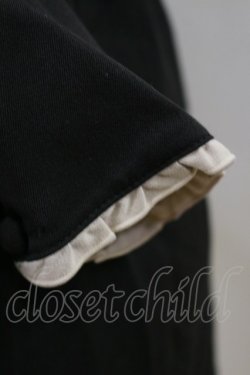 画像4: Fi.n.t / ベロアリボン使いヴィクトリアワンピース  ブラック H-26-02-13-076-CA-OP-KB-ZH