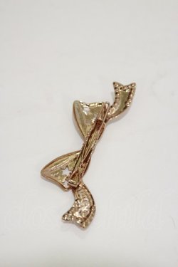 画像2: MILK / リボンバレッタ  ピンクゴールド　 H-26-02-13-017-ML-AC-KB-ZH