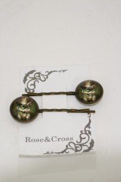 画像1: Rose&Cross / ヘアピン   H-26-02-13-019-LO-AC-KB-ZH