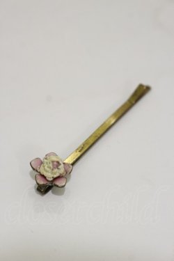 画像1: Michal Negrin / フラワーヘアピン   H-26-02-13-020-LO-AC-KB-ZH