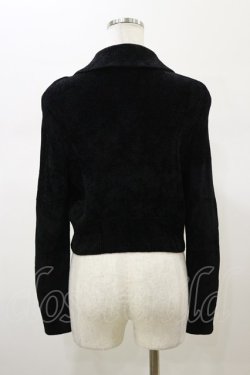 画像2: Jane Marple Dans Le Salon / モールヤーンショールカラーカーディガン  ブラック H-26-02-13-023-JM-TO-KB-ZH