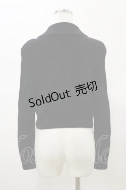 画像2: Jane Marple Dans Le Salon / モールヤーンショールカラーカーディガン  ブラック H-26-02-13-023-JM-TO-KB-ZH