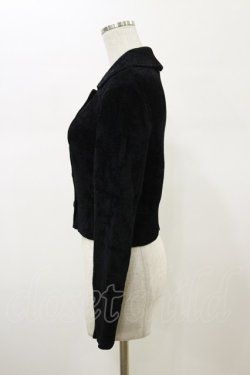 画像3: Jane Marple Dans Le Salon / モールヤーンショールカラーカーディガン  ブラック H-26-02-13-023-JM-TO-KB-ZH