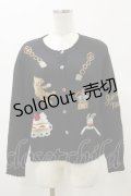 Jane Marple / The toy boxプレシャスカーディガン  ブラック H-26-02-13-024-JM-TO-KB-ZH