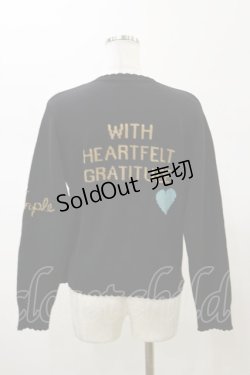 画像2: Jane Marple / The toy boxプレシャスカーディガン  ブラック H-26-02-13-024-JM-TO-KB-ZH