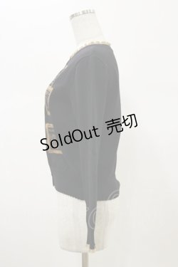 画像3: Jane Marple / Eternal Framesエンブロイダリーカーディガン  ブラック H-26-02-13-025-JM-TO-KB-ZH