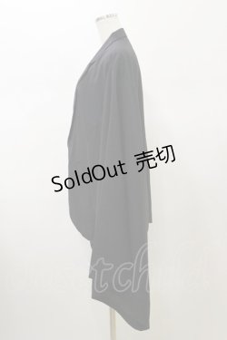 画像3: ankoROCK / キモノアームテーラードジャケット ショート＆ビッグ one size 黒 H-26-02-13-030-PU-JA-AK-ZH