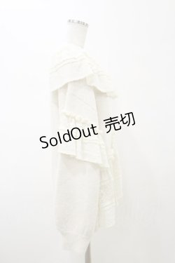 画像3: merry jenny / frill frill knit tops  アイボリー H-26-02-13-036-LO-TO-KB-ZH