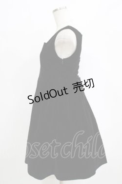 画像2: EATME / ベルベットジャンパースカート M ブラック H-26-02-14-025-LO-OP-NS-ZH