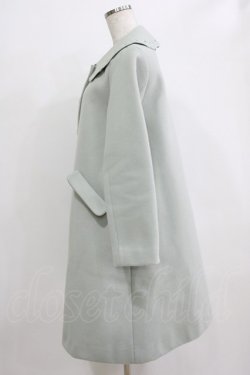 画像2: Fi.n.t / カットワーク衿コート Free BLUE H-26-02-14-026-CA-CO-NS-ZH