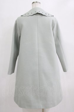 画像3: Fi.n.t / カットワーク衿コート Free BLUE H-26-02-14-026-CA-CO-NS-ZH