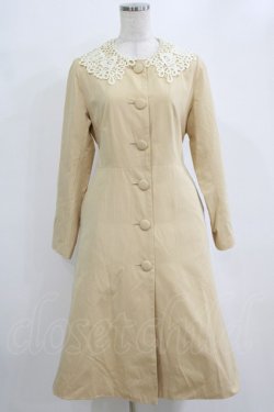 画像1: an another angelus / レース襟スプリングコート Free イエロー H-26-02-14-027-CA-CO-NS-ZH