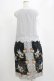 画像3: axes femme / レースドッキングワンピース M ブラック/グレー H-26-02-14-028-AX-OP-NS-ZH (3)