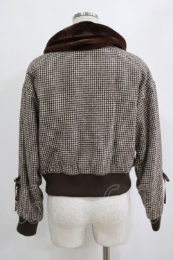 画像3: Fi.n.t / ファー襟ブルゾン Free BROWN H-26-02-14-030-CA-JA-NS-ZH