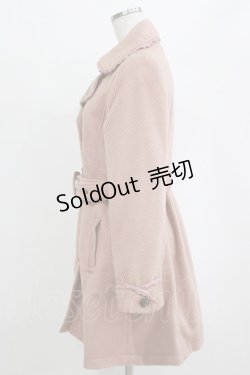 画像2: axes femme / ローズ釦コート M ピンク H-26-02-14-031-AX-CO-NS-ZH