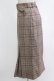 画像2: an another angelus / インバーテッドプリーツチェックタイトスカート Free BROWN×BR H-26-02-14-034-CA-SK-NS-ZH (2)