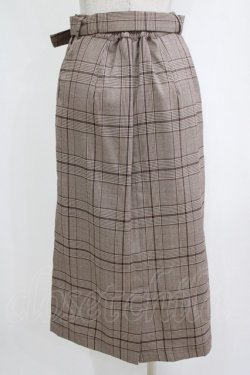 画像3: an another angelus / インバーテッドプリーツチェックタイトスカート Free BROWN×BR H-26-02-14-034-CA-SK-NS-ZH
